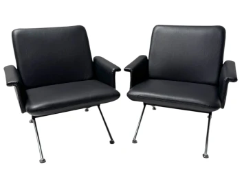 Mid-Century Modern Lounge Chairs No. 1432 by Andre Cordemeijer for Gispen, 1961